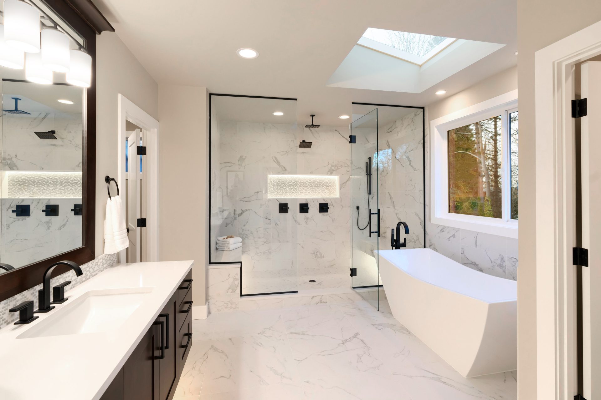 Modern Bathroom Remodel | World of Remodeling & Construction